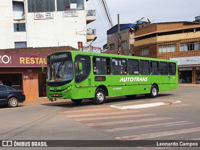 Autotrans > Turilessa 1111 na cidade de Brumadinho, Minas Gerais, Brasil, por Leonardo Campos. ID da foto: 10266851.