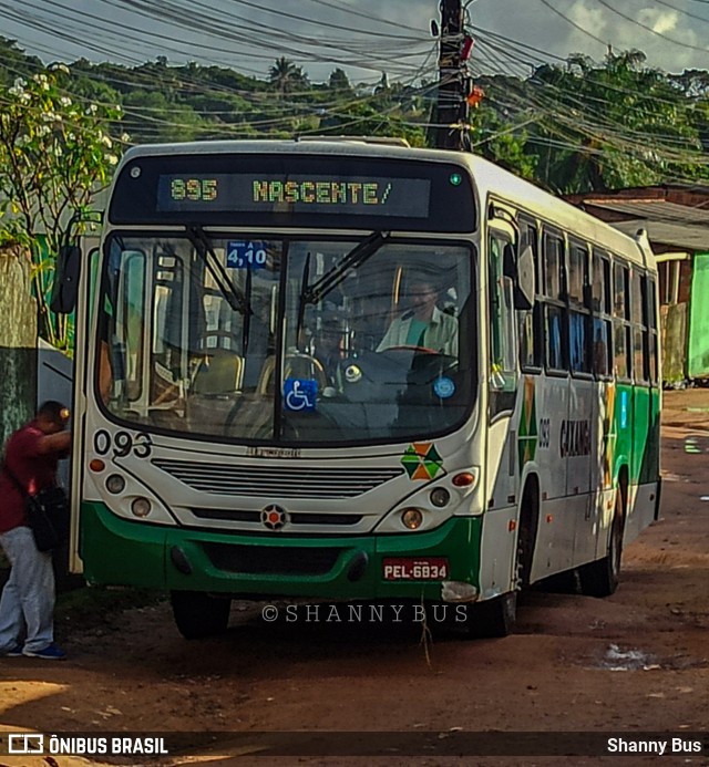 Rodoviária Caxangá 093 na cidade de Olinda, Pernambuco, Brasil, por Shanny Bus. ID da foto: 10266833.