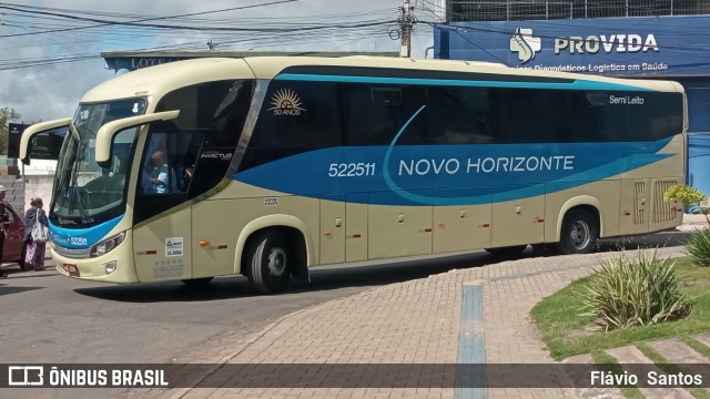 Viação Novo Horizonte 522511 na cidade de Barra da Estiva, Bahia, Brasil, por Flávio  Santos. ID da foto: 10264950.