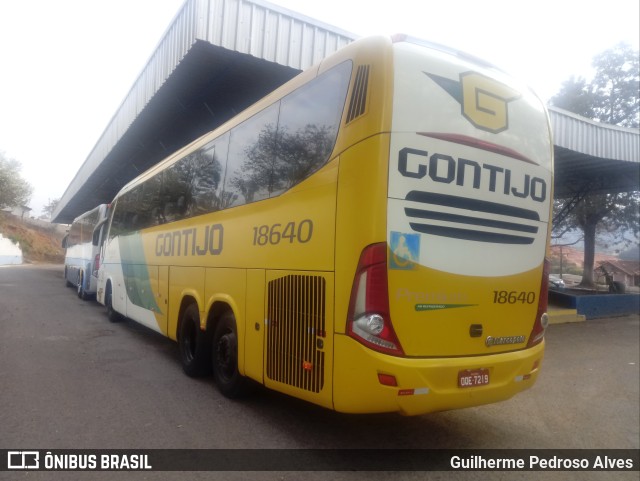 Empresa Gontijo de Transportes 18640 na cidade de Lambari, Minas Gerais, Brasil, por Guilherme Pedroso Alves. ID da foto: 10267589.