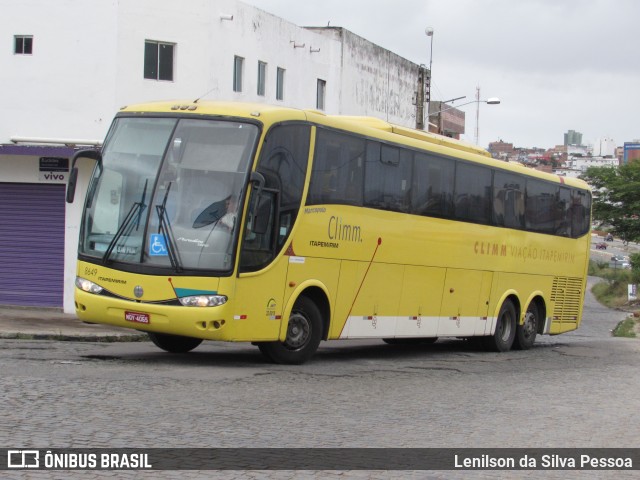 Viação Itapemirim 8649 na cidade de Caruaru, Pernambuco, Brasil, por Lenilson da Silva Pessoa. ID da foto: 10267367.