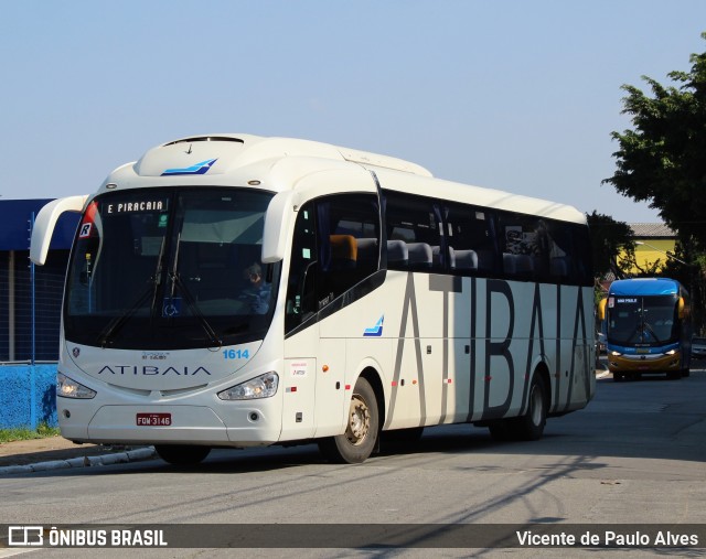 Viação Atibaia São Paulo 1614 na cidade de São Paulo, São Paulo, Brasil, por Vicente de Paulo Alves. ID da foto: 10269107.