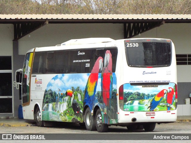 Expresso Arapiraca Viação e Turismo 2530 na cidade de Pirapora, Minas Gerais, Brasil, por Andrew Campos. Número da foto: #10269090.
