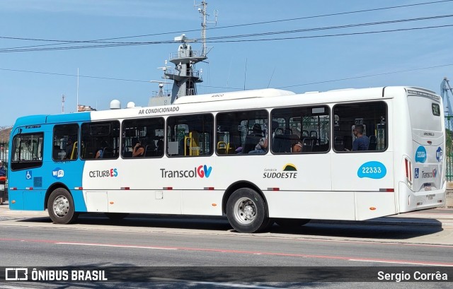 Nova Transporte 22333 na cidade de Vitória, Espírito Santo, Brasil, por Sergio Corrêa. ID da foto: 10267344.