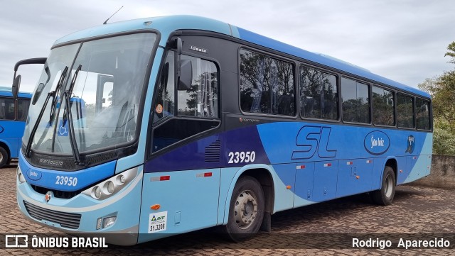 Viação São Luiz 23950 na cidade de Conselheiro Lafaiete, Minas Gerais, Brasil, por Rodrigo  Aparecido. Número da foto: #10267584.