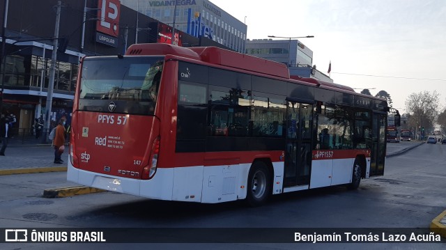 STP Santiago EC-147 na cidade de Maipú, Santiago, Metropolitana de Santiago, Chile, por Benjamín Tomás Lazo Acuña. Número da foto: #10269512.