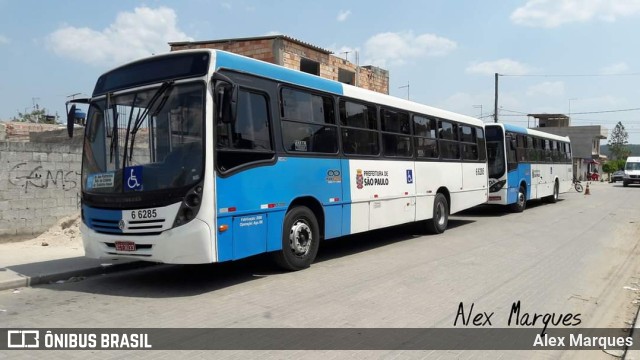 Transwolff Transportes e Turismo 6 6285 na cidade de São Paulo, São Paulo, Brasil, por Alex Marques. Número da foto: #10269623.