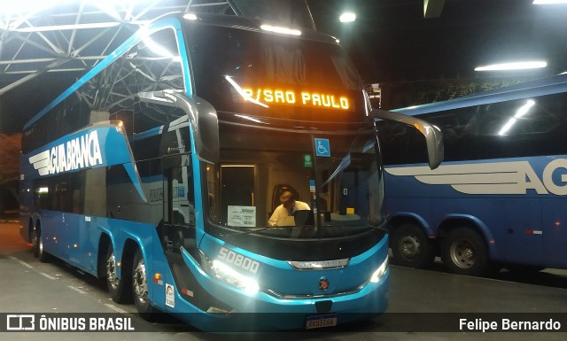 Viação Águia Branca 50800 na cidade de São Paulo, São Paulo, Brasil, por Felipe Bernardo. Número da foto: #10267253.