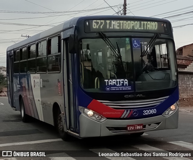 Transportes Capellini 32.060 na cidade de Campinas, São Paulo, Brasil, por Leonardo Sebastiao dos Santos Rodrigues. ID da foto: 10267310.