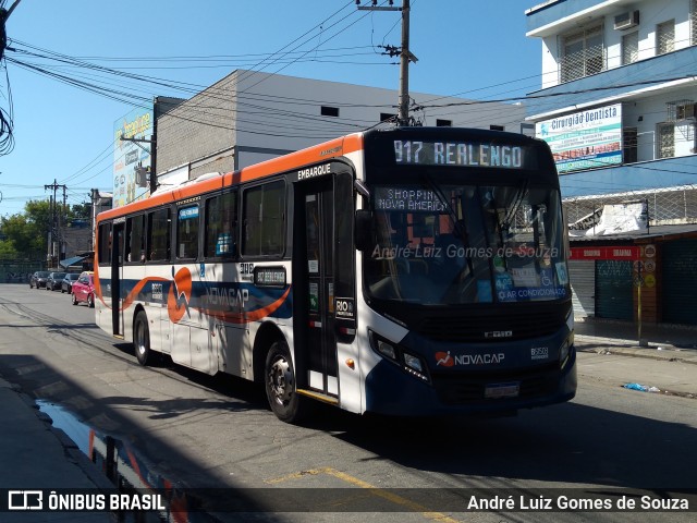 Viação Novacap B51503 na cidade de Rio de Janeiro, Rio de Janeiro, Brasil, por André Luiz Gomes de Souza. ID da foto: 10268797.