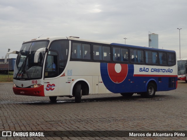 Viação São Cristóvão 1610 na cidade de Lavras, Minas Gerais, Brasil, por Marcos de Alcantara Pinto. Número da foto: #10271680.
