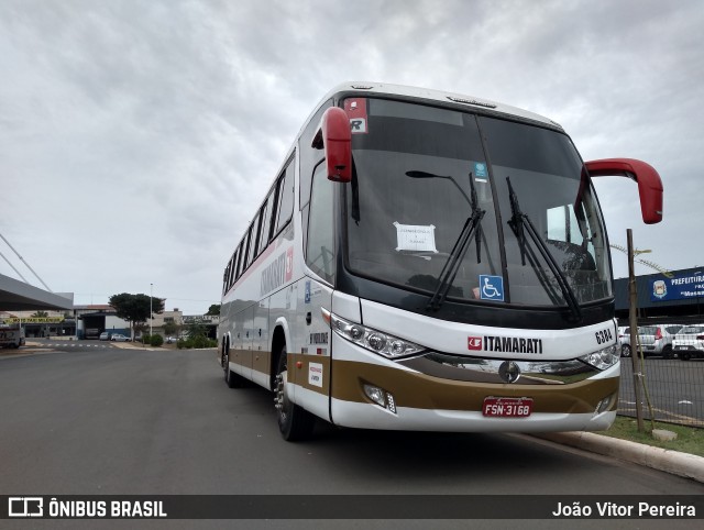 Expresso Itamarati 6384 na cidade de Fernandópolis, São Paulo, Brasil, por João Vitor Pereira. Número da foto: #10270080.