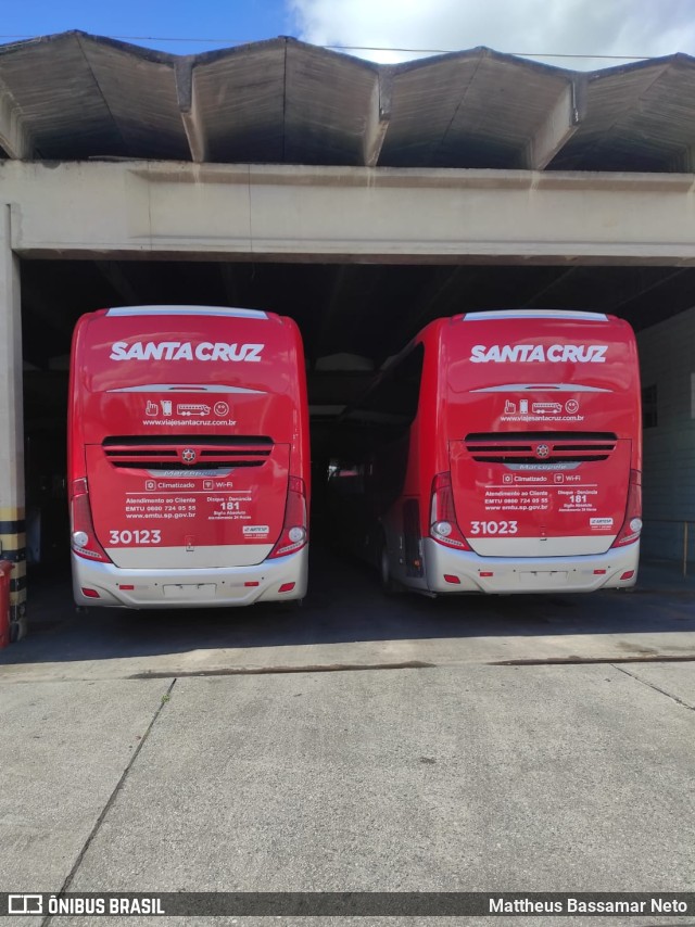 Viação Santa Cruz 30123 na cidade de São Paulo, São Paulo, Brasil, por Mattheus Bassamar Neto. Número da foto: #10271392.