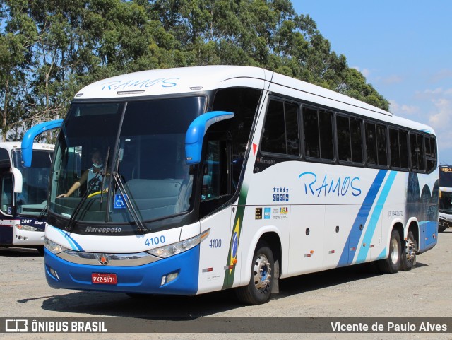 Ramos Turismo 4100 na cidade de Roseira, São Paulo, Brasil, por Vicente de Paulo Alves. ID da foto: 10270705.