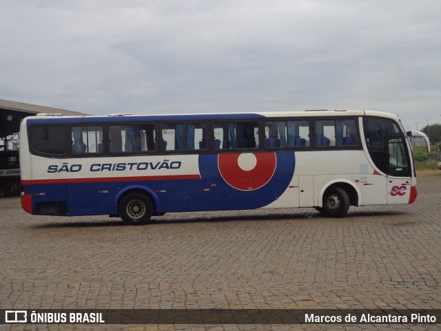 Viação São Cristóvão 1610 na cidade de Lavras, Minas Gerais, Brasil, por Marcos de Alcantara Pinto. ID da foto: 10271764.