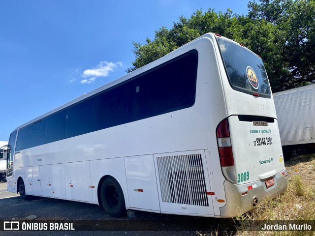 Ônibus Particulares 3009 na cidade de Votuporanga, São Paulo, Brasil, por Jordan Murilo. Número da foto: #10271209.