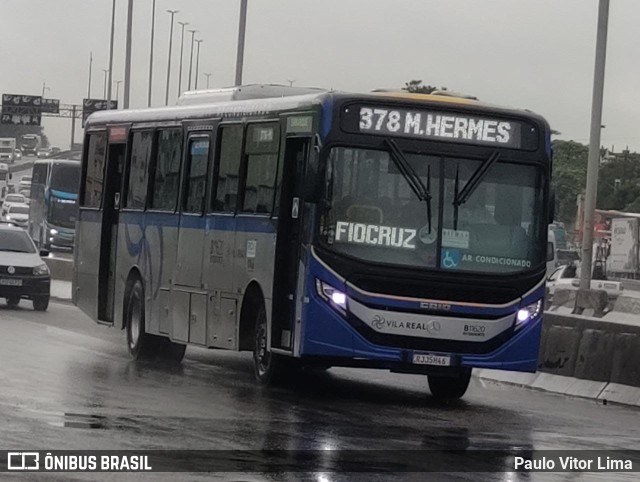 Viação Vila Real B11620 na cidade de Rio de Janeiro, Rio de Janeiro, Brasil, por Paulo Vitor Lima. Número da foto: #10271046.