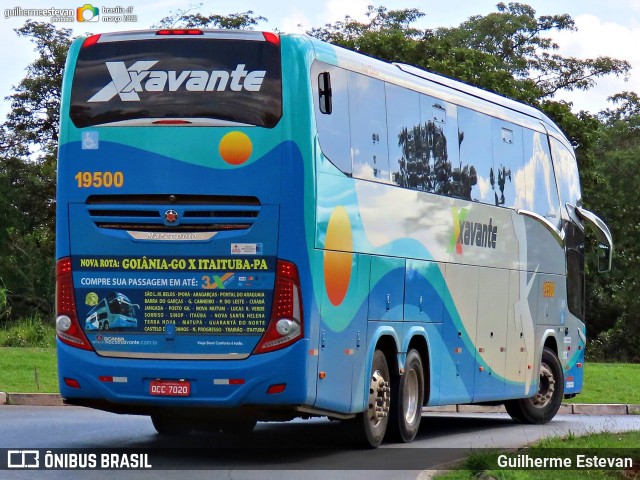 Viação Xavante 19500 na cidade de Brasília, Distrito Federal, Brasil, por Guilherme Estevan. Número da foto: #10270926.
