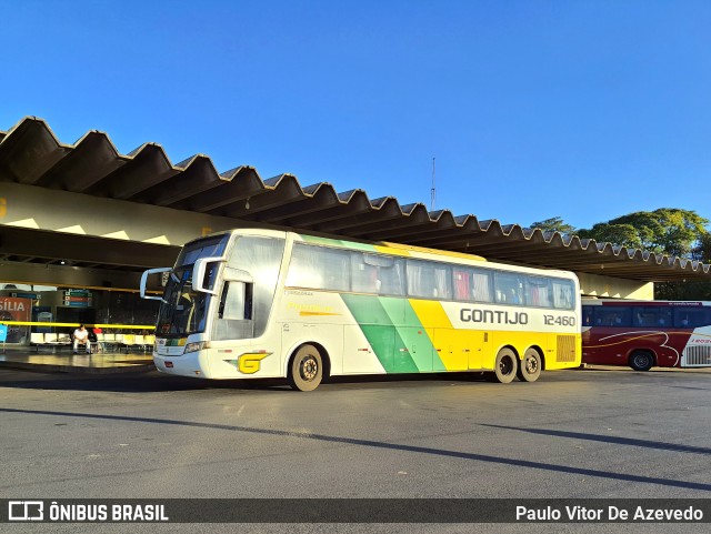 Empresa Gontijo de Transportes 12460 na cidade de Araxá, Minas Gerais, Brasil, por Paulo Vitor De Azevedo. ID da foto: 10271621.