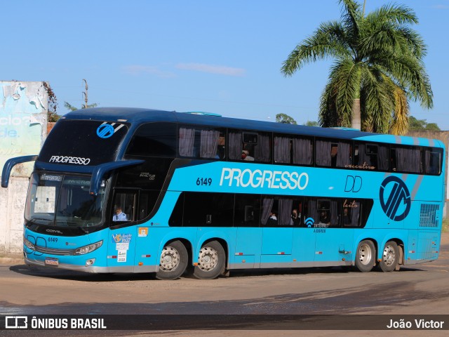 Auto Viação Progresso 6149 na cidade de Imperatriz, Maranhão, Brasil, por João Victor. ID da foto: 10272928.