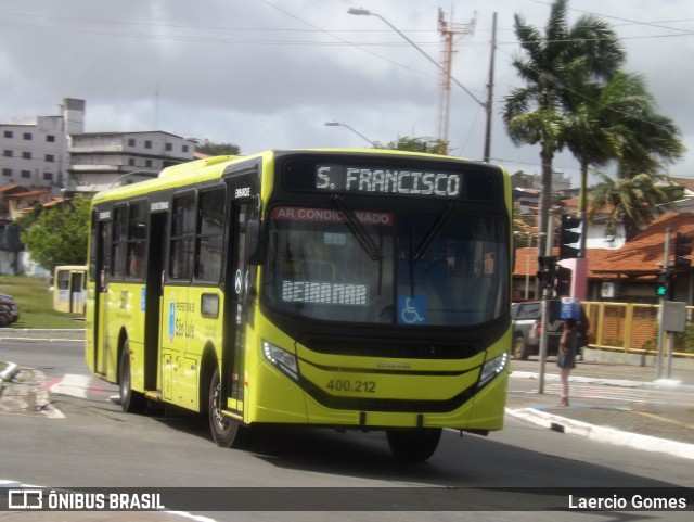 Viação Primor 400.212 na cidade de São Luís, Maranhão, Brasil, por Laercio Gomes. ID da foto: 10271833.