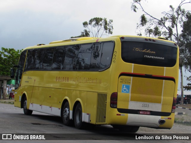 Viação Itapemirim 5523 na cidade de Caruaru, Pernambuco, Brasil, por Lenilson da Silva Pessoa. ID da foto: 10270433.