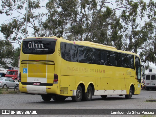 Viação Itapemirim 8649 na cidade de Caruaru, Pernambuco, Brasil, por Lenilson da Silva Pessoa. Número da foto: #10270295.