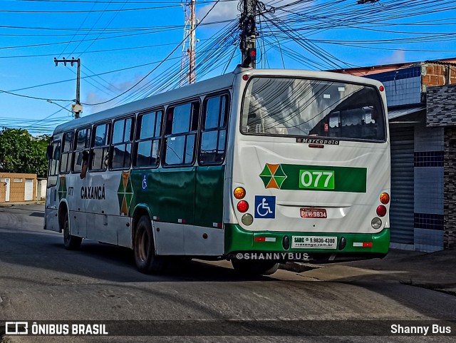 Rodoviária Caxangá 077 na cidade de Olinda, Pernambuco, Brasil, por Shanny Bus. Número da foto: #10272764.