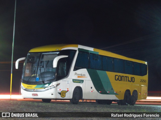 Empresa Gontijo de Transportes 21250 na cidade de Rio Largo, Alagoas, Brasil, por Rafael Rodrigues Forencio. ID da foto: 10270129.