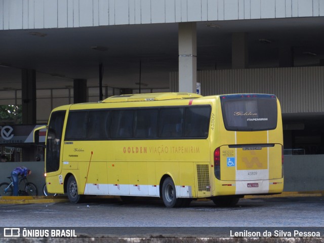 Viação Itapemirim 45809 na cidade de Caruaru, Pernambuco, Brasil, por Lenilson da Silva Pessoa. ID da foto: 10270609.