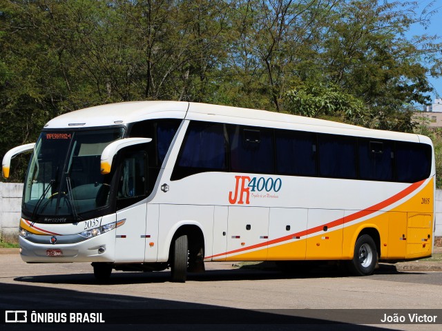 JR 4000 Transportes 2035 na cidade de Imperatriz, Maranhão, Brasil, por João Victor. ID da foto: 10275990.