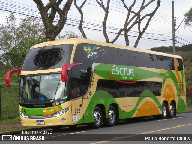 Esctur Turismo 032 na cidade de Curitiba, Paraná, Brasil, por Paulo Roberto Chulis. ID da foto: 10275275.