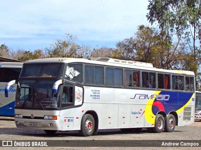 Sampaio Turismo 952 na cidade de Pirapora, Minas Gerais, Brasil, por Andrew Campos. ID da foto: 10275194.