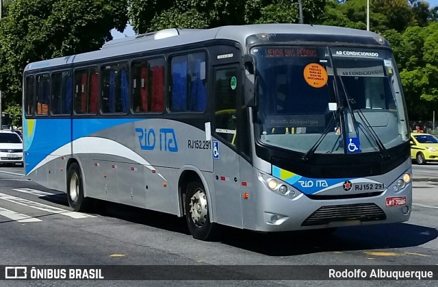 Rio Ita RJ 152.291 na cidade de Rio de Janeiro, Rio de Janeiro, Brasil, por Rodolfo Albuquerque. Número da foto: #10273756.