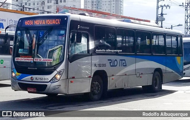 Rio Ita RJ 152.005 na cidade de Nova Iguaçu, Rio de Janeiro, Brasil, por Rodolfo Albuquerque. Número da foto: #10273734.