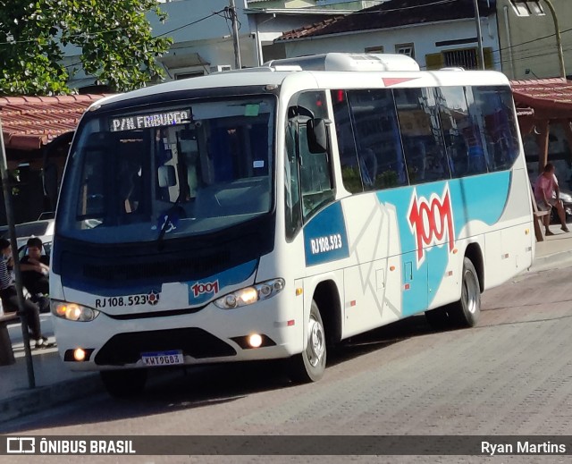 Auto Viação 1001 RJ 108.523 na cidade de Rio das Ostras, Rio de Janeiro, Brasil, por Ryan Martins. ID da foto: 10273929.