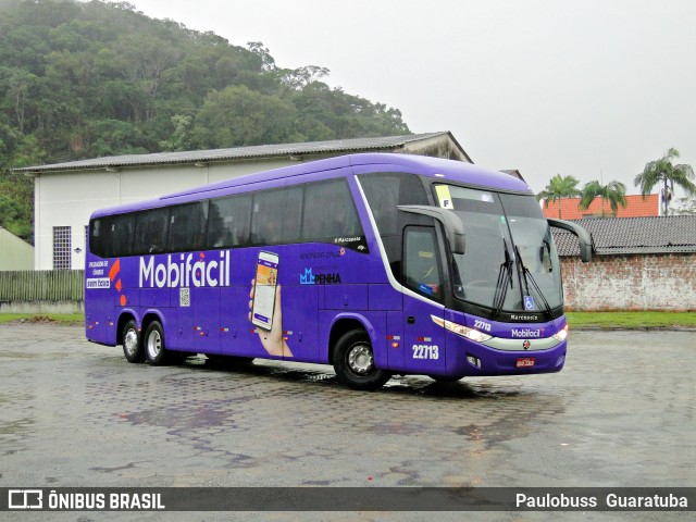 Empresa Cruz 22713 na cidade de Guaratuba, Paraná, Brasil, por Paulobuss  Guaratuba. Número da foto: #10273953.