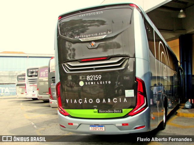 Viação Garcia 82159 na cidade de Sorocaba, São Paulo, Brasil, por Flavio Alberto Fernandes. Número da foto: #10273889.