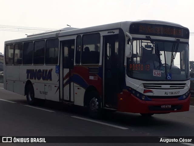 Transportadora Tinguá RJ 156.027 na cidade de Nova Iguaçu, Rio de Janeiro, Brasil, por Augusto César. Número da foto: #10273513.