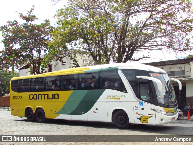 Empresa Gontijo de Transportes 18200 na cidade de Pirapora, Minas Gerais, Brasil, por Andrew Campos. ID da foto: 10275183.