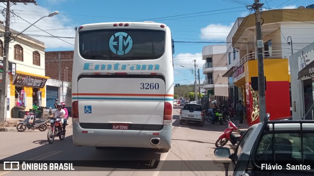 Emtram 3260 na cidade de Barra da Estiva, Bahia, Brasil, por Flávio  Santos. Número da foto: #10276043.