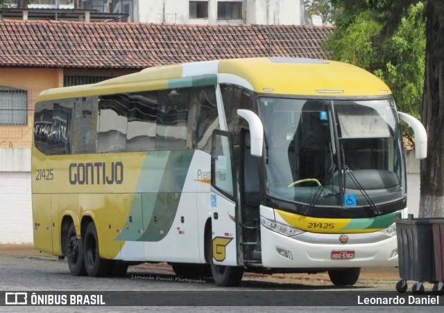 Empresa Gontijo de Transportes 21425 na cidade de Juiz de Fora, Minas Gerais, Brasil, por Leonardo Daniel. ID da foto: 10274631.