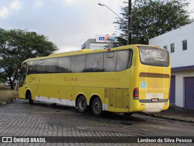 Viação Itapemirim 8881 na cidade de Caruaru, Pernambuco, Brasil, por Lenilson da Silva Pessoa. ID da foto: 10274077.