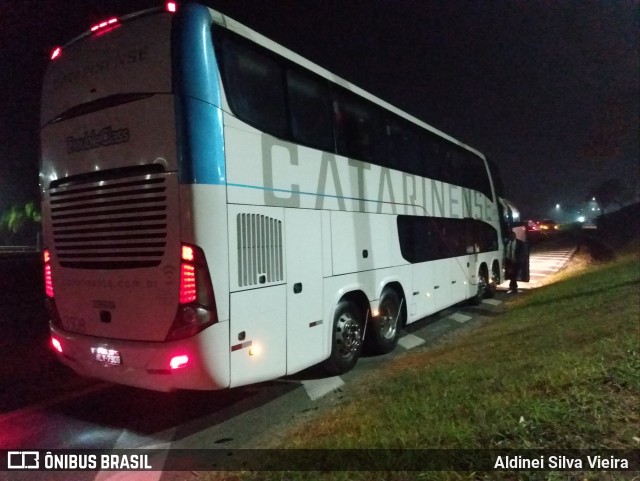 Auto Viação Catarinense 3508 na cidade de Araçariguama, São Paulo, Brasil, por Aldinei Silva Vieira . Número da foto: #10273309.