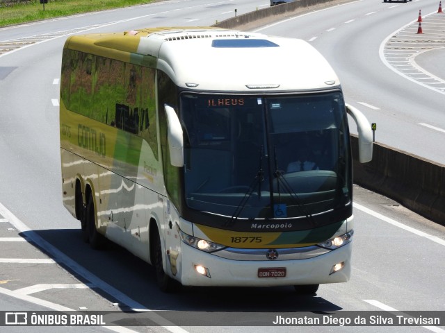 Empresa Gontijo de Transportes 18775 na cidade de Lavrinhas, São Paulo, Brasil, por Jhonatan Diego da Silva Trevisan. Número da foto: #10274405.