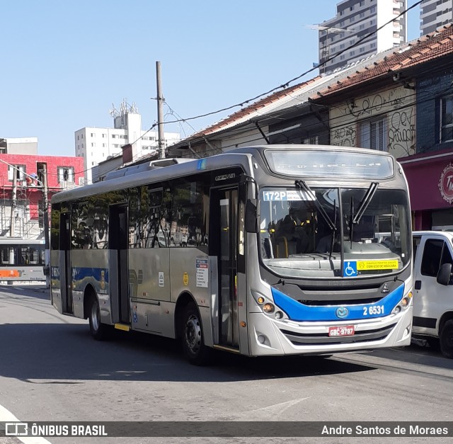 Transcooper > Norte Buss 2 6531 na cidade de São Paulo, São Paulo, Brasil, por Andre Santos de Moraes. ID da foto: 10275494.