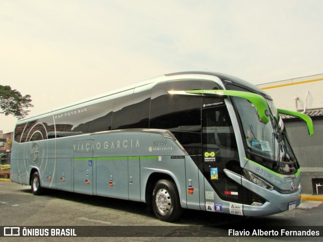 Viação Garcia 82159 na cidade de Sorocaba, São Paulo, Brasil, por Flavio Alberto Fernandes. Número da foto: #10273894.