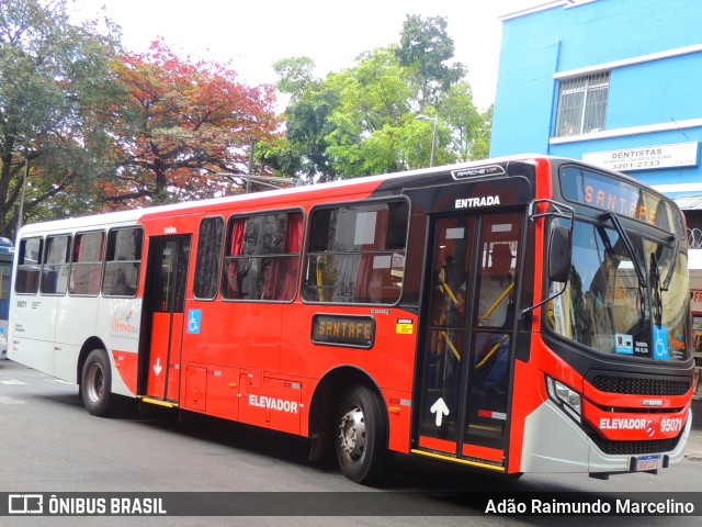 Santa Fé Transportes 95071 na cidade de Belo Horizonte, Minas Gerais, Brasil, por Adão Raimundo Marcelino. ID da foto: 10278006.