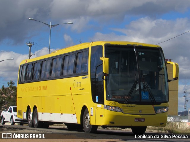 Viação Itapemirim 9501 na cidade de Caruaru, Pernambuco, Brasil, por Lenilson da Silva Pessoa. Número da foto: #10276933.