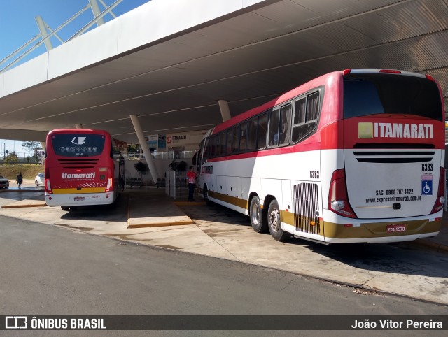 Expresso Itamarati 6383 na cidade de Fernandópolis, São Paulo, Brasil, por João Vitor Pereira. Número da foto: #10278889.